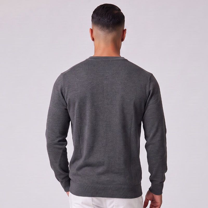 POLO HOMME MANCHE LONGUE COL MAO FREDRICK KAPORAL
