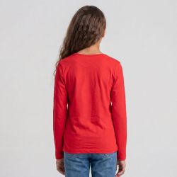 Tee shirt ml minnie rouge hy10122 Enfant DISNEY
