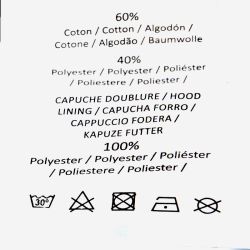 Sweat capuche zippelilo et stitch bleu hy10156 Enfant DISNEY