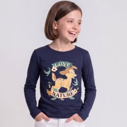 Tee shirt ml bambi xh1345 Enfant DISNEY