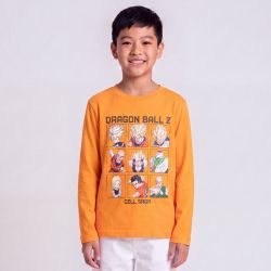 Tee shirt ml dragon ball orange hy10088 Enfant DRAGON BALL Z