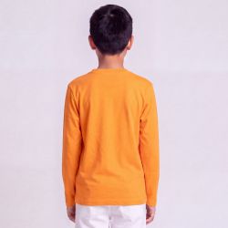 Tee shirt ml dragon ball orange hy10088 Enfant DRAGON BALL Z