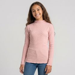 Haut manche longue beige/noir/rose p13 4-14 ans Enfant CXL BY CHRISTIAN LACROIX