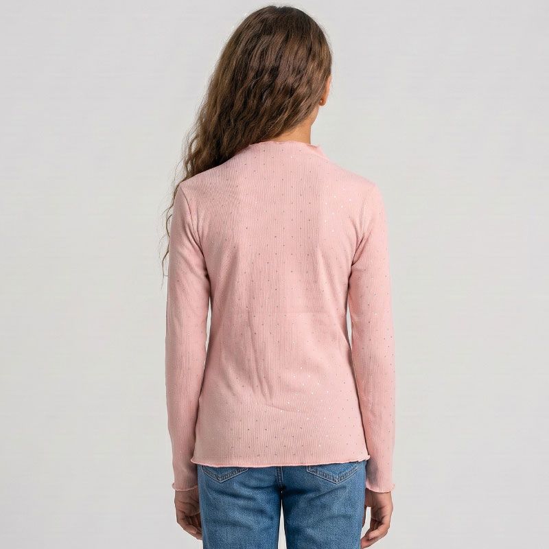 Haut manche longue beige/noir/rose p13 4-14 ans Enfant CXL BY CHRISTIAN LACROIX