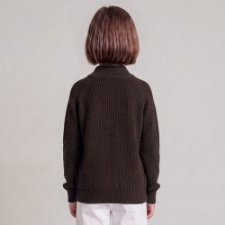 Pull marron/beige/gris cb009 4-12 ans Enfant CXL BY CHRISTIAN LACROIX