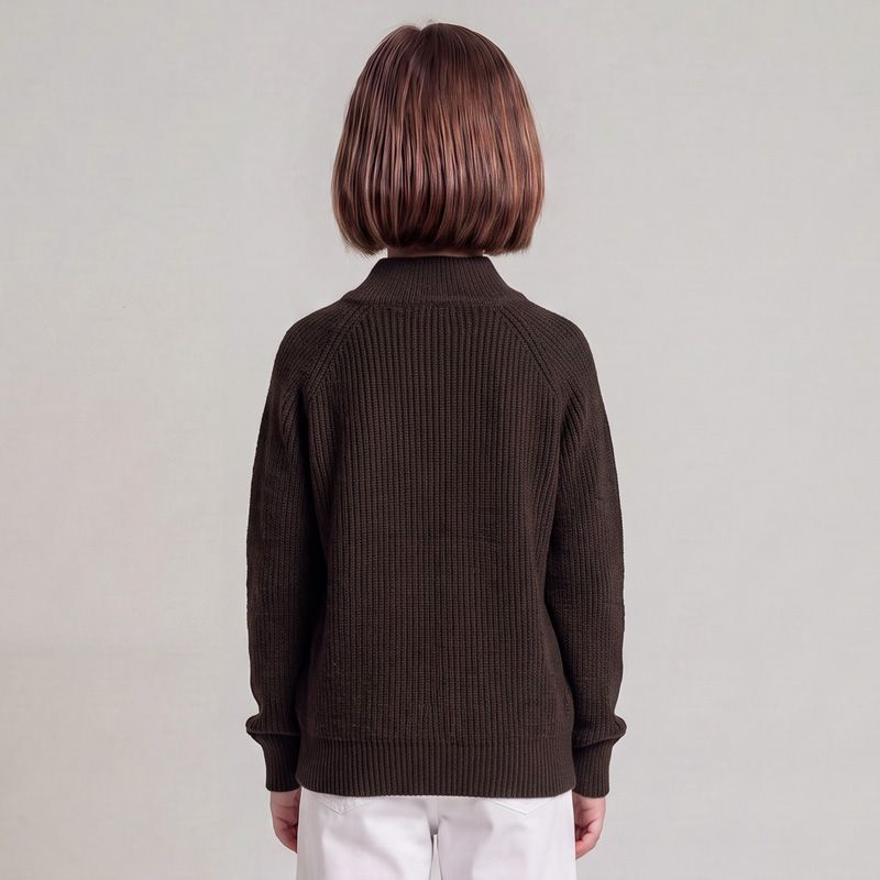 Pull marron/beige/gris cb009 4-12 ans Enfant CXL BY CHRISTIAN LACROIX