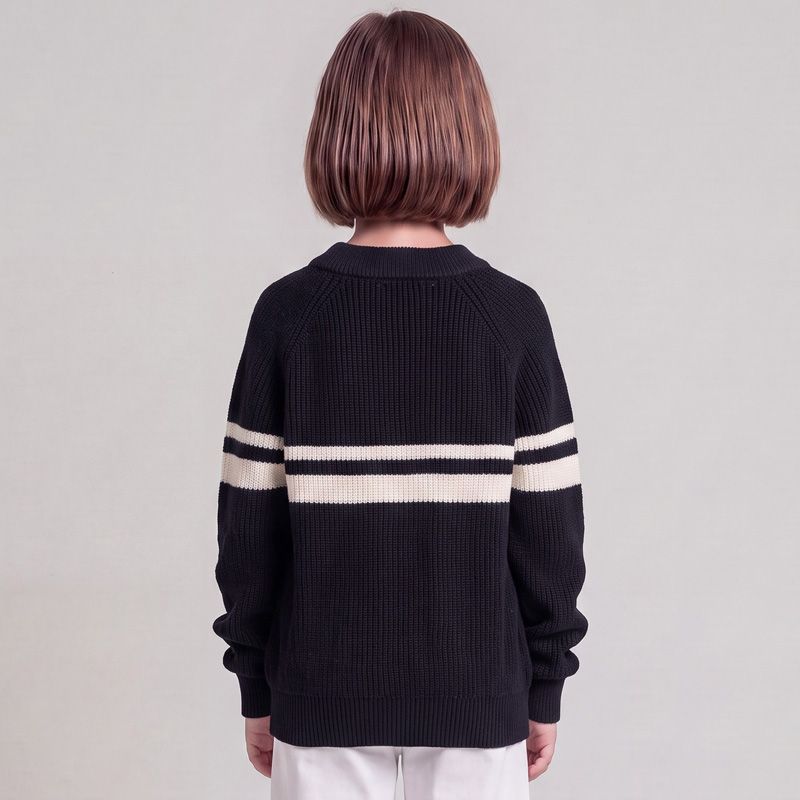 Pull gris/bleu/marron cb008 4-12 ans Enfant CXL BY CHRISTIAN LACROIX