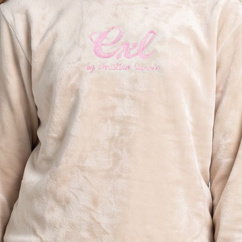 Ensemble polaire ecru/rose/beige cl281 4-14 ans Enfant CXL BY CHRISTIAN LACROIX