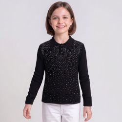 Pull noir/beige/blanc kb012 4-12 ans Enfant CXL BY CHRISTIAN LACROIX
