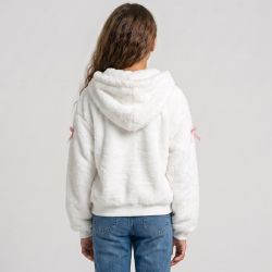 Veste polaire blanc/rose/beigecl278 4-14 ans Enfant CXL BY CHRISTIAN LACROIX
