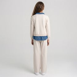 Ensemble denim noir/beige cl263 4-14 ans Enfant CXL BY CHRISTIAN LACROIX