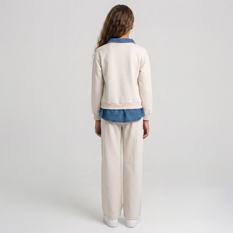 Ensemble denim noir/beige cl263 4-14 ans Enfant CXL BY CHRISTIAN LACROIX