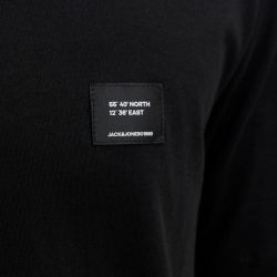 Tee shirt jjcleveland black 12298439 4574 Homme JACK & JONES