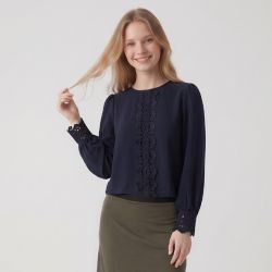 Blouse marine briella b102521z0a Femme LA PETITE ETOILE