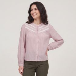 Blouse bordeaux bene b102522c0a Femme LA PETITE ETOILE