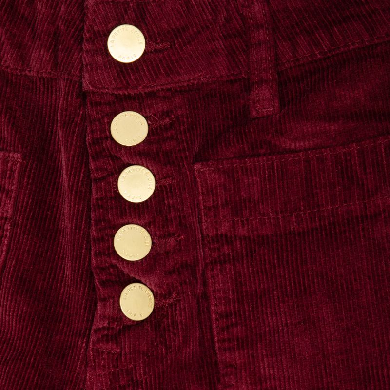 Pantalon bordeaux atlanta p402521e2i Femme LA PETITE ETOILE