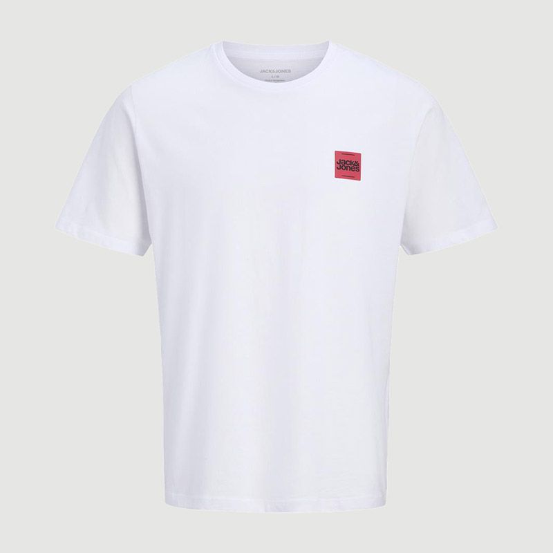 Tee shirt jwhbrandy black 12297343 4573 Homme JACK & JONES
