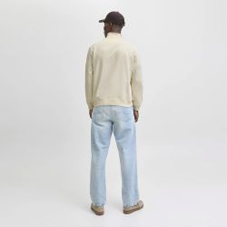 Sweat jwhnorrebro antique white 12304477 4573 Homme JACK & JONES