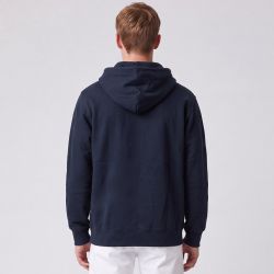 Sweat à capuche bordeaux avec fermeture éclair Homme LEVI'S