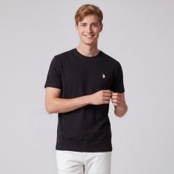 Tee shirtblack 6109100010 Homme US POLO