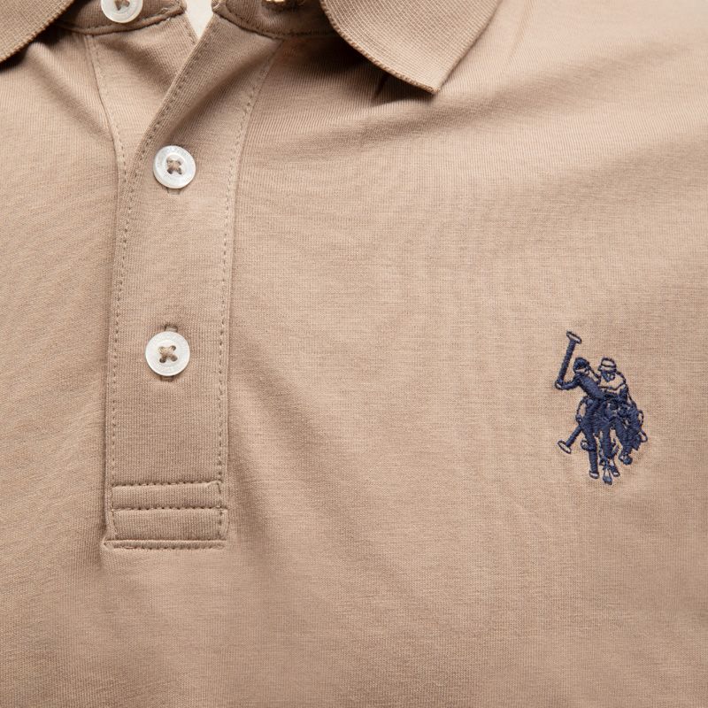 Polo jersey bleuette Homme US POLO