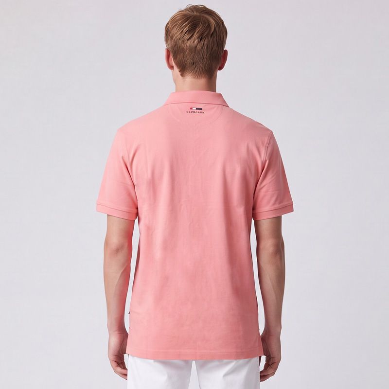 Polo jersey bleuette Homme US POLO