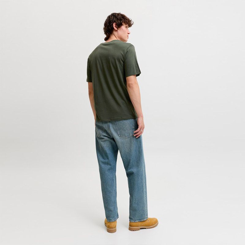 Tee shirt capuche coton imprimé Homme JACK & JONES