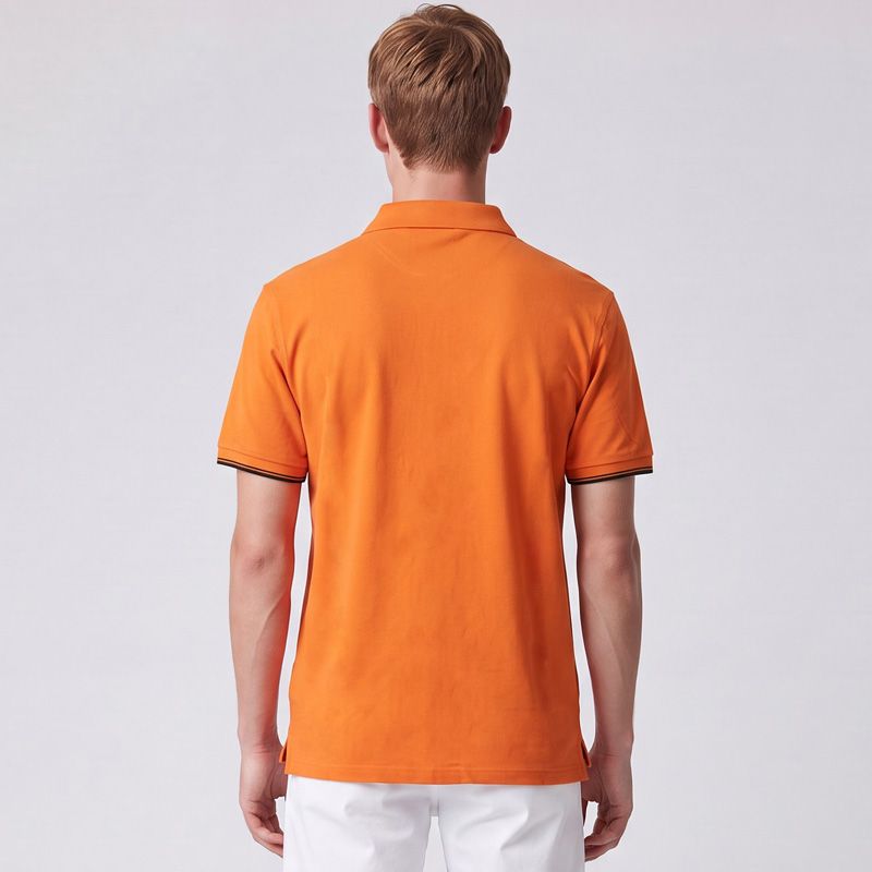 Polo coton violet 61051000 Homme US POLO