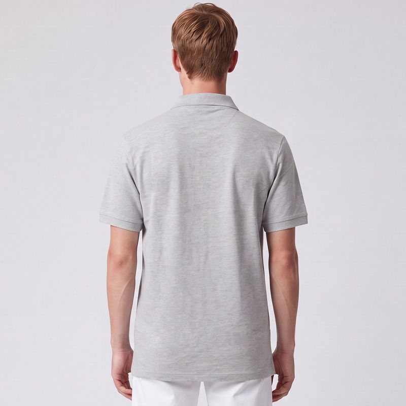 Polo coton gris 61051000 Homme US POLO