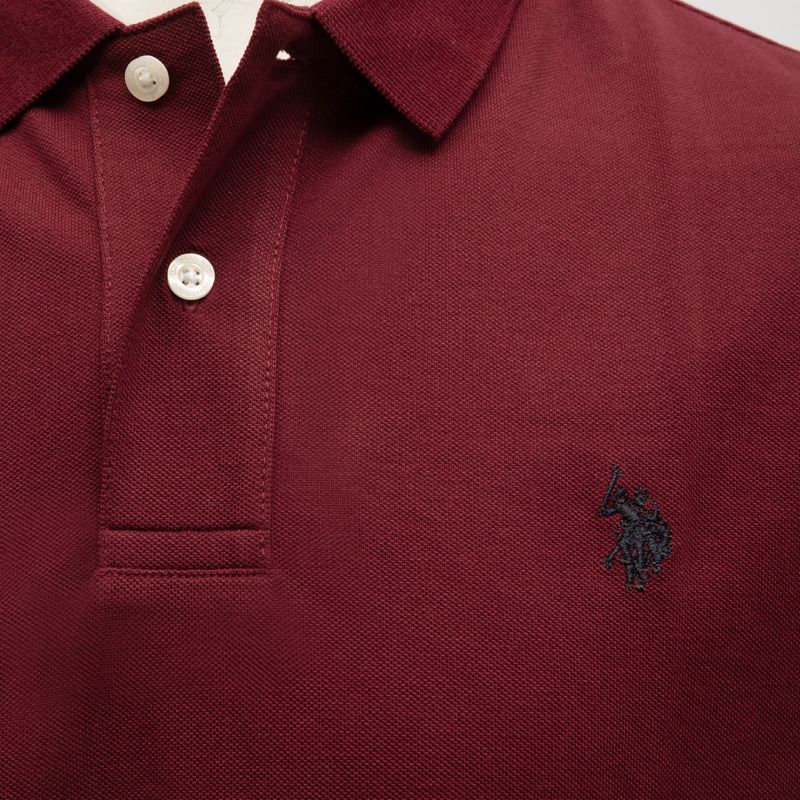 Polo coton gris 61051000 Homme US POLO