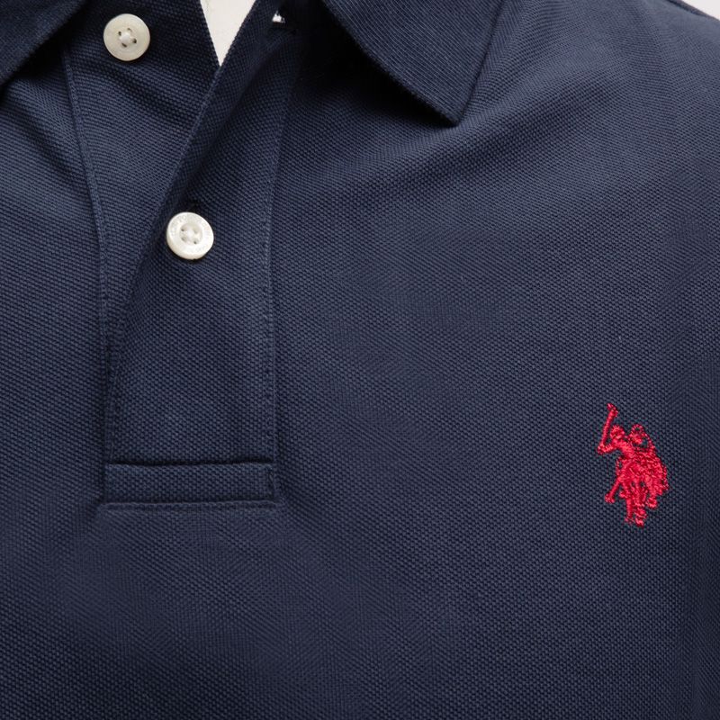 Polo coton gris 61051000 Homme US POLO