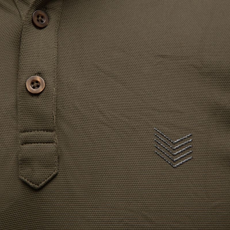 Polo rock regular avec boutons Homme HBT