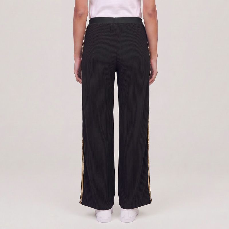 Pantalon chloe large avec bandes sur les cotés Femme HBT