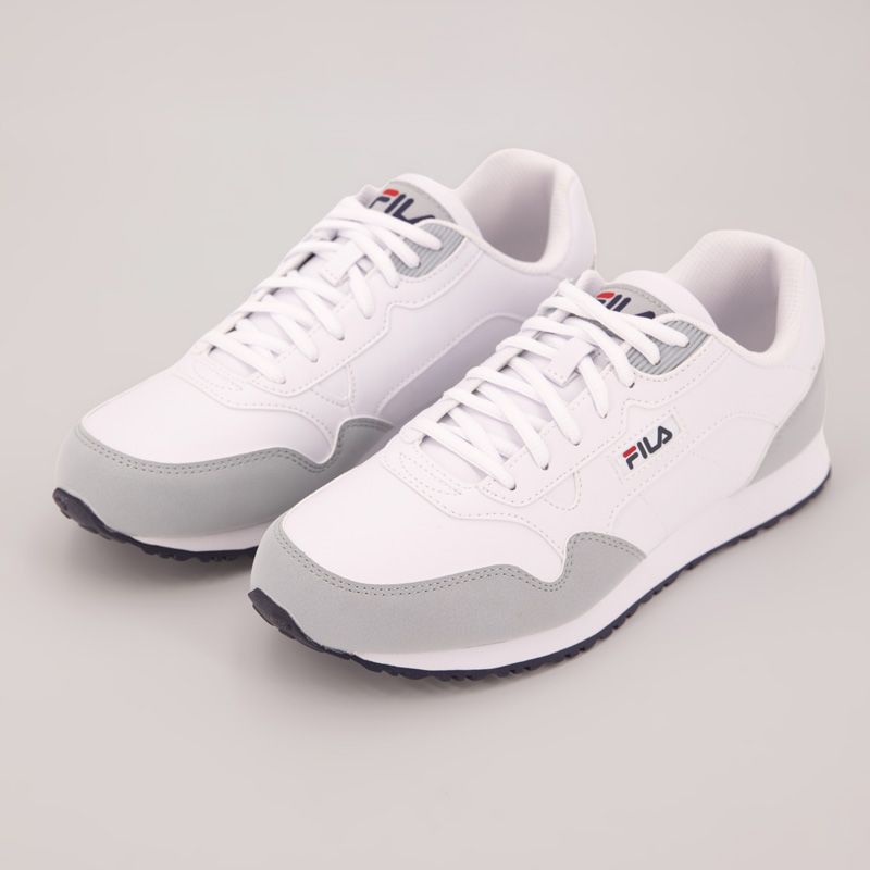 Basket cress distress white 1rm01997-125 t40/46 Homme FILA