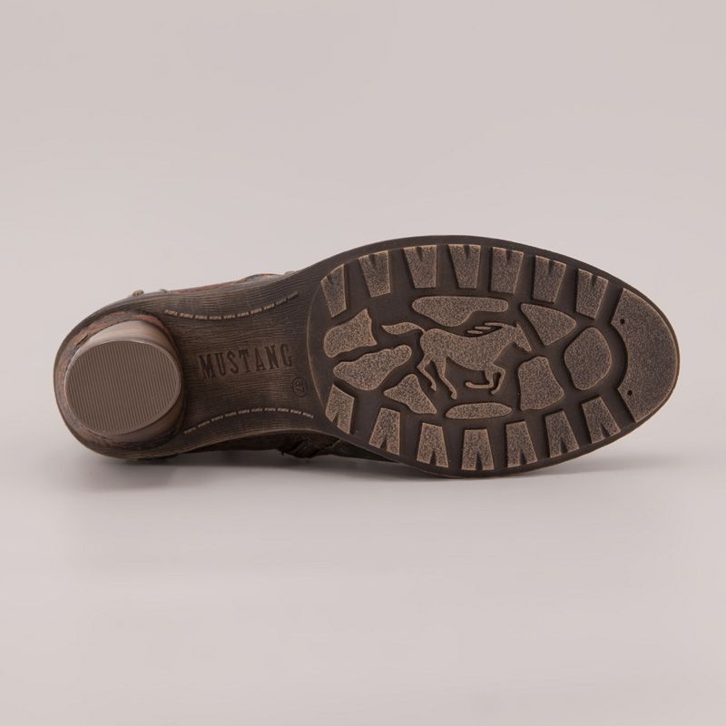 Bottine mokka multi 15m0162012 t36/40 Femme MUSTANG