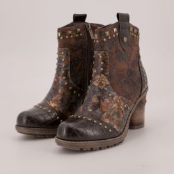 Bottine mokka multi 15m0162012 t36/40 Femme MUSTANG
