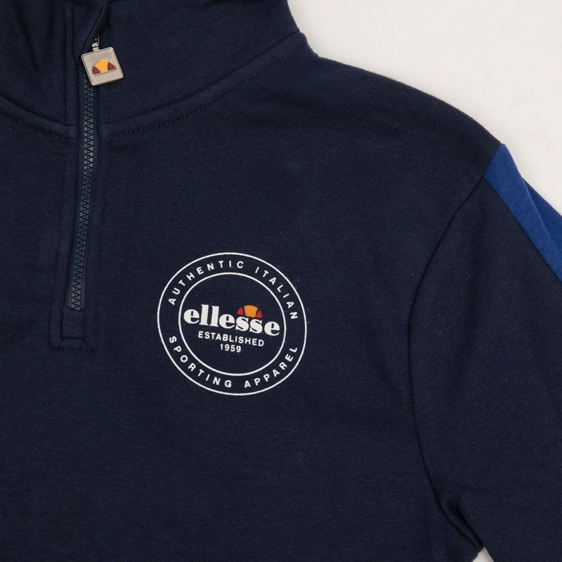 Ensemble jogging zippe marine sj00326b Enfant ELLESSE
