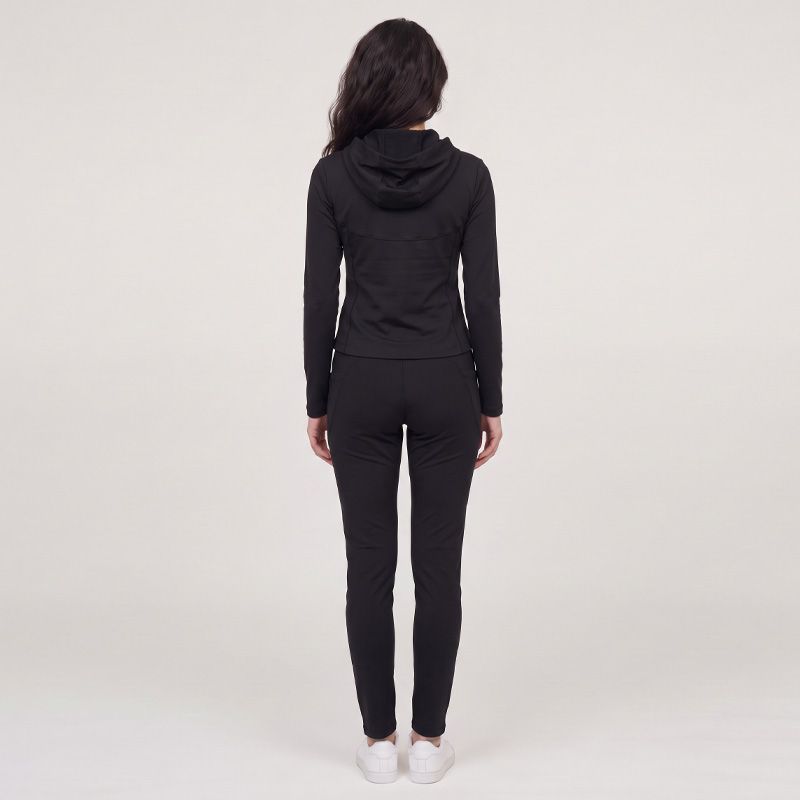 Ensemble de sport noir/bleu/camel hc03 s-xl Femme HERITAGE COUTURE