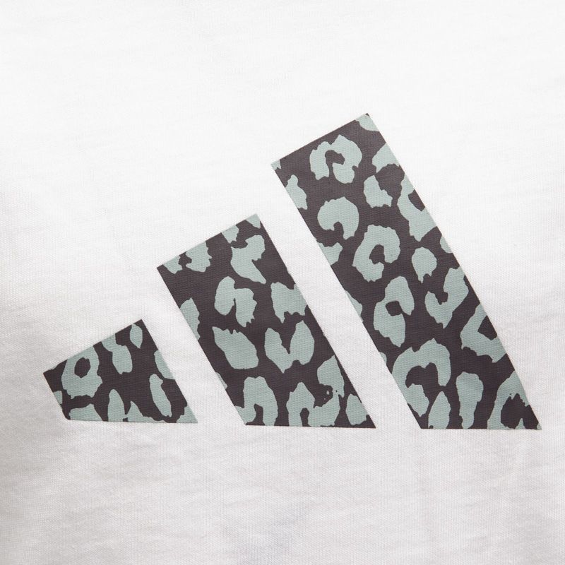 TEE SHIRT BLANC IMPRIME JG ANIMAL T KA2986