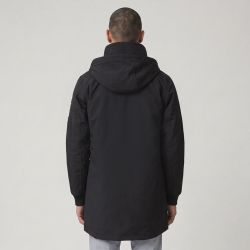 Parka longue noir dwight/black Homme PARAGOOSE
