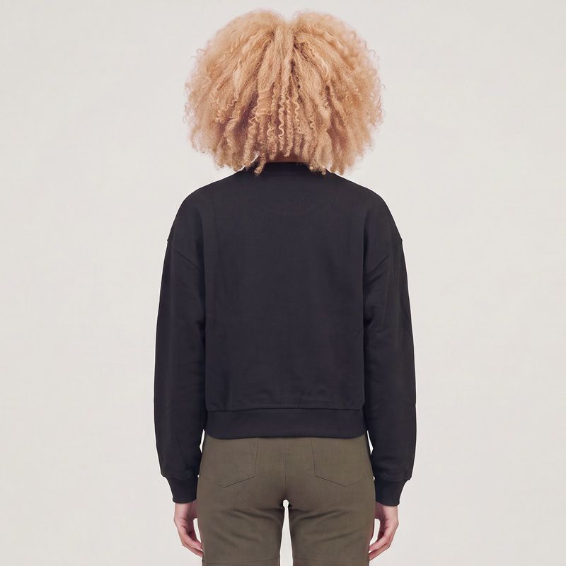 Sweat noir snake crew jn7291 Femme ADIDAS