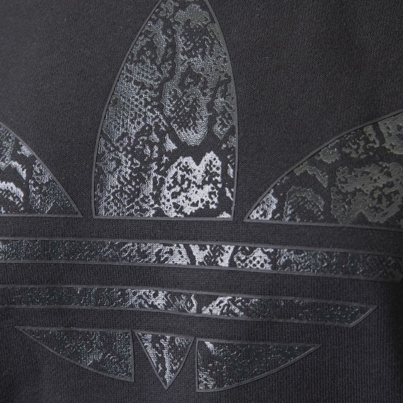 Sweat noir snake crew jn7291 Femme ADIDAS
