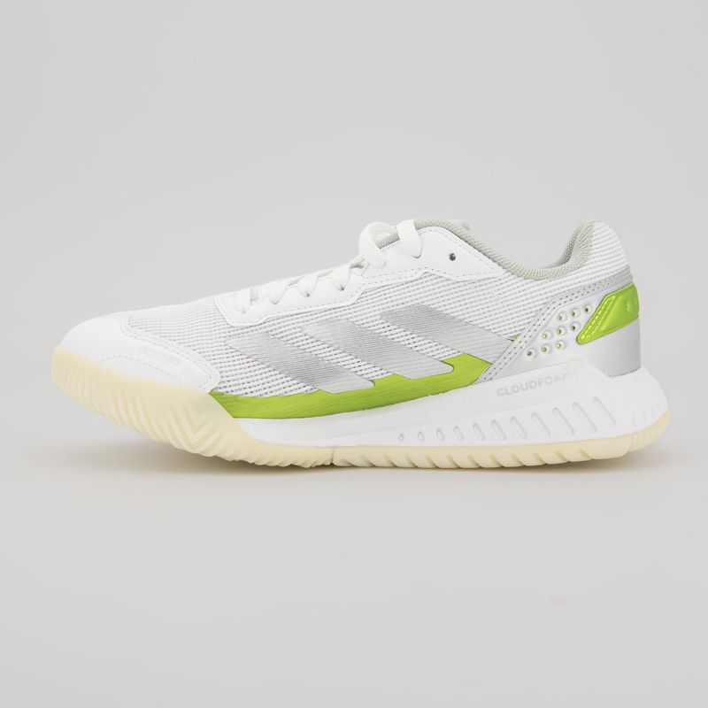 Basket blanc argente courtquick padel w jp7229 t36/45 Femme ADIDAS