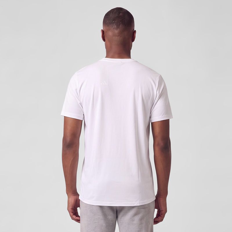 Tee shirt gris chine moyen m ss pregame a jx4455 Homme ADIDAS