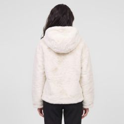 Veste zippe a capuche fourrure wz-08 Femme HERITAGE COUTURE
