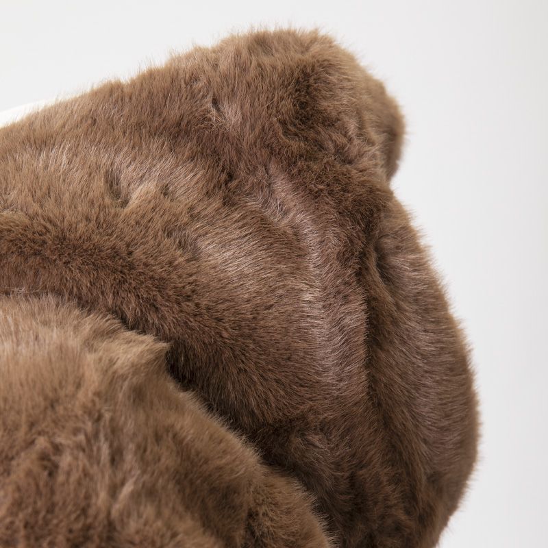 Veste zippe a capuche fourrure wz-08 Femme HERITAGE COUTURE