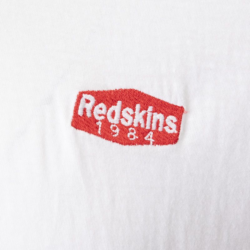 Tee shirt col rond uni avec logo Homme REDSKINS