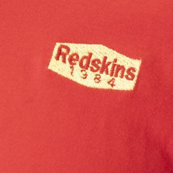 Tee shirt col rond uni avec logo Homme REDSKINS