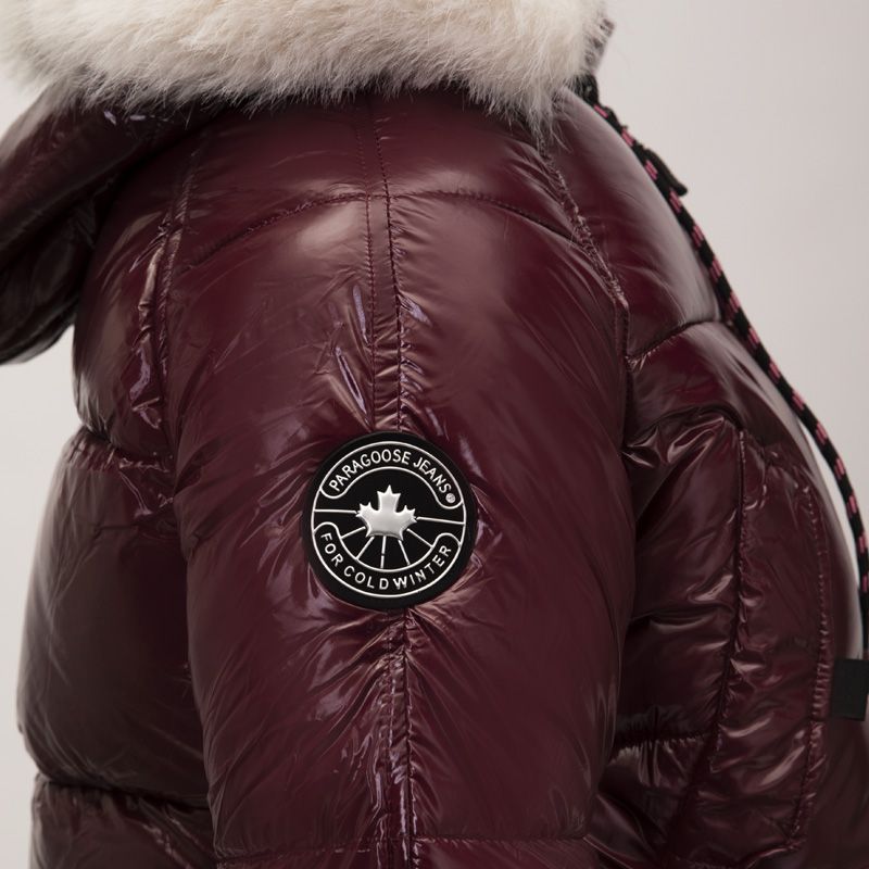Blouson noir brillant armelle paragoose Femme PARAGOOSE