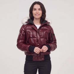 Blouson noir brillant armelle paragoose Femme PARAGOOSE
